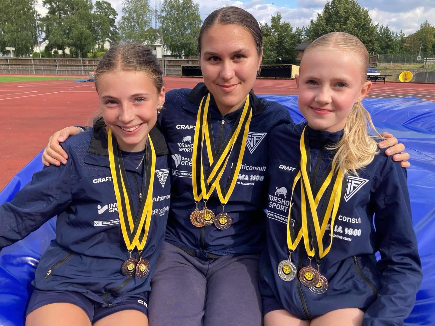 Flott innsats fra FIF jenter på Oppegårdslekene